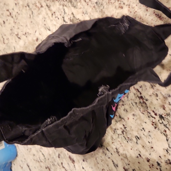 STRANGER THINGS POP UP STORE EXCLUSIVE STARCOURT NEON PINK BLUE TOTE BAG - Picture 7 of 8